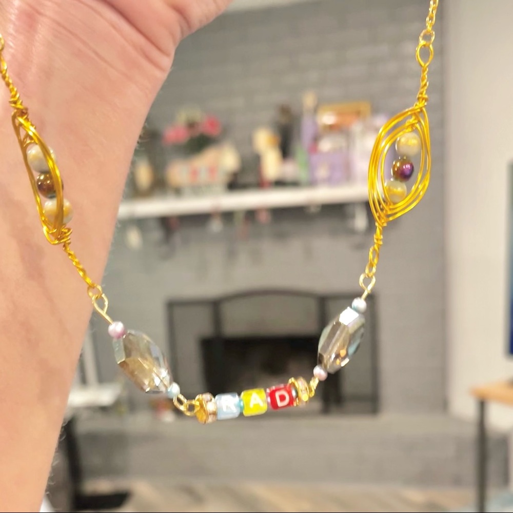 Colorful RAD Necklace - Picture 2 of 5